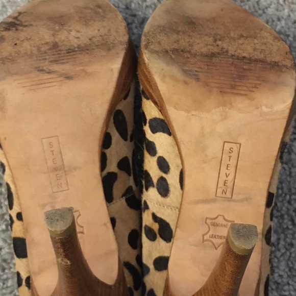 Steven by Steve Madden leopard high heels - Picture 2 of 9